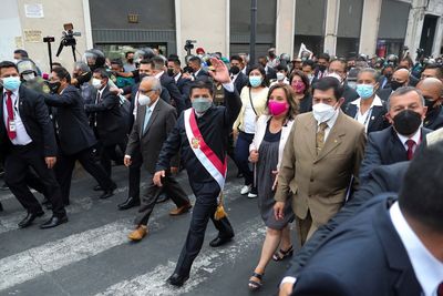 Peru's Castillo comes out fighting after impeachment vote, slams 'institutional crisis'