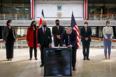 Costa Rica says will work with U.S. to strengthen migration control