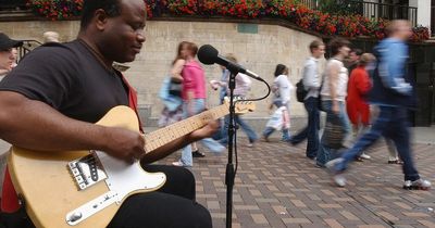 The Nottingham busker who has brightened up our city for 20 years