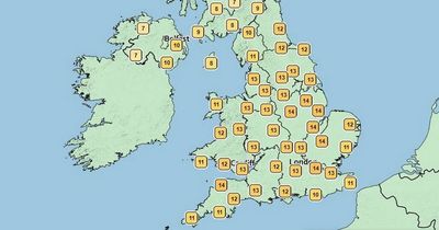 UK weather forecast: Brits set to bake in 16C temperatures to last into the weekend