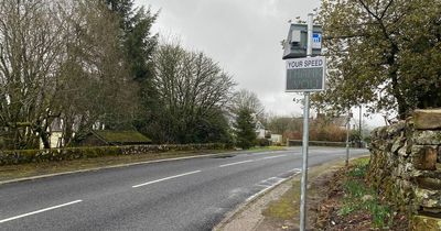 New Corsock signs reveal more than a third of motorists are speeding through village