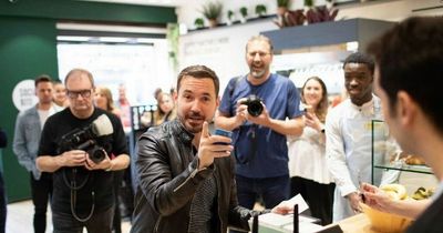 Martin Compston supports Social Bite as they open first London café
