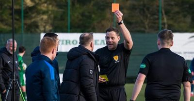 East Kilbride boss in 'misunderstanding' after being sent off amid ref integrity claims