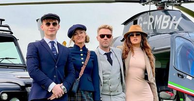Ronan and Storm Keating bring family to Cheltenham in private helicopter