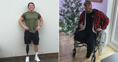 Welsh rugby star Ifan Phillips gets new leg and foot 100 days after motorcycle accident