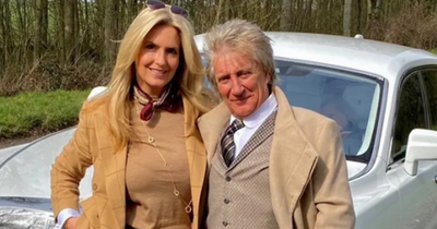 Rod Stewart shares sweet birthday message for Penny before day out at Cheltenham