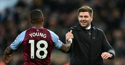 Steven Gerrard's Ashley Young plans for Arsenal hint at decision on Aston Villa future