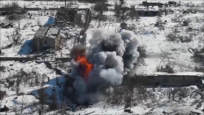 Drone captures Russian tank blown up into a fireball, Ukrainian army says: ‘Game over, Russian invaders!’