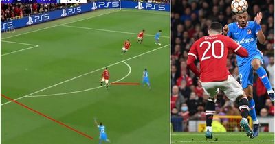 Manchester United fans launch Diogo Dalot defence in moment before Atletico Madrid goal