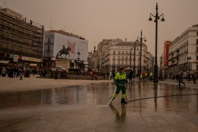Saharan dust storm covers Spain, reaches France and Portugal