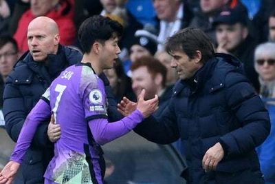 Antonio Conte rules out Tottenham dropping struggling Heung-min Son ahead of Brighton clash: ‘I’m not crazy!’