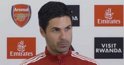 Mikel Arteta says Arsenal are "still far" from fulfilling his vision at club