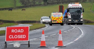 Three men dead and two fighting for life after horror crash on busy Scots road