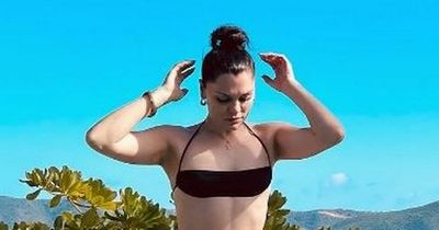 Jessie J shows off her curves in cut-out bikini as she finds new love with basketballer