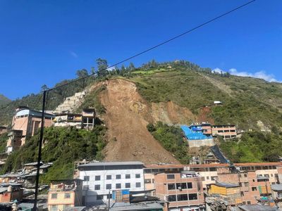 Eight rescued, at least 15 missing after mountain collapse in Peru