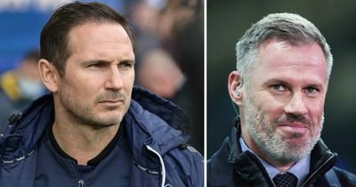 Frank Lampard responds to Jamie Carragher 'disgrace' comments with 'together' Everton message