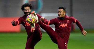 Liverpool line-ups for Arsenal as Mohamed Salah and Thiago decisions made