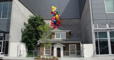 Real-life 'Up house' owner forced developers to build around home despite £770,000 offer