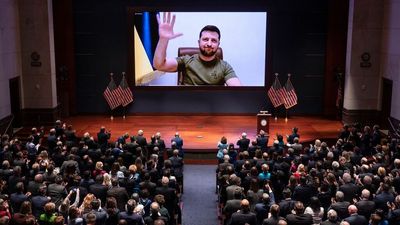 Zelensky's impassioned speech rekindles congressional no-fly talk