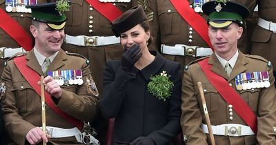 Kate Middleton rescued by Prince William after embarrassing St Patrick's Day slip-up