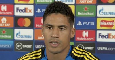 Raphael Varane makes dressing room vow after Man Utd's Champions League exit