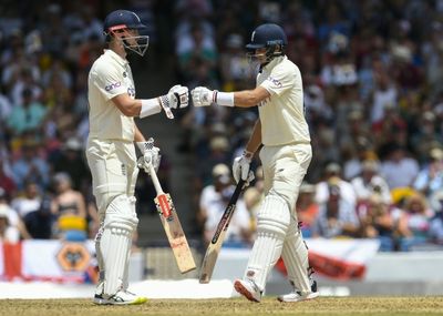 England reach 47-1 in second Test against West Indies