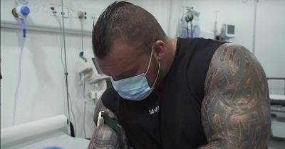 Eddie Hall has lost over a stone due to illness days before Thor Bjornsson fight