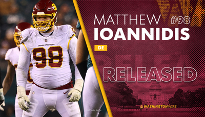 The Commanders to release defensive lineman Matt Ioannidis