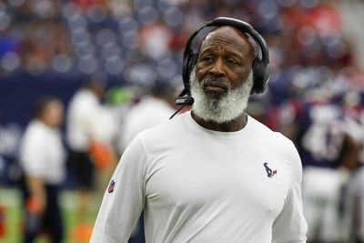 Texans coach Lovie Smith attends Georgia pro day