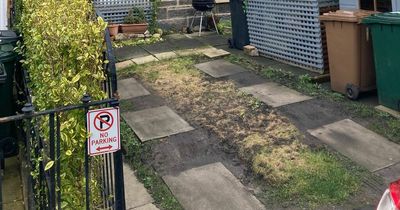 Edinburgh Colonies wall removed for parking space must be rebuilt, council rules