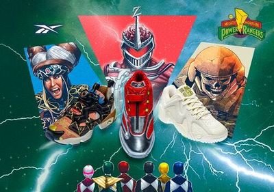 Reebok’s ‘Power Rangers’ sneakers show love to the villains