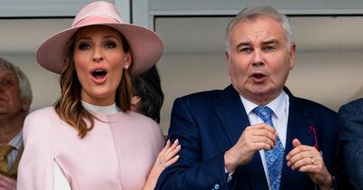 Eamonn Holmes and GB News co-star Isabel Webster get rowdy at Cheltenham Festival