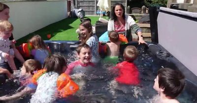 Britain's biggest family The Radfords turn off their hot tub due to energy hikes