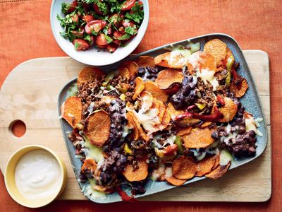 Joe Wicks’ sweet potato nachos: ‘A really healthy recipe with loads of good stuff’