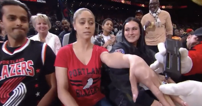 NBA fans couldn’t get enough of the Atlanta Hawks’ clearly staged ‘Diamond Tester’ prank