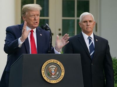 Trump cuts ties with Pence calling him a ‘human conveyor belt’ and ruling him out as 2024 running mate