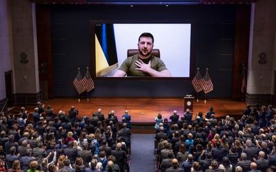 US promises more weapons as Ukraine accuses Russia of sickening shooting in bread line