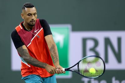 Kyrgios reaches Indian Wells quarter-finals as Sinner WDs