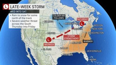 Weather Whiplash In Store For Central US In Final Days Of Winter