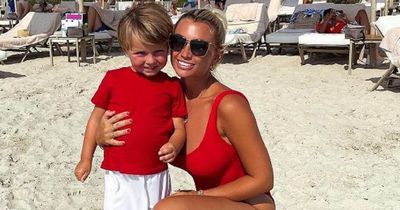 Billie Faiers was left furious after stranger smacked her child on a flight