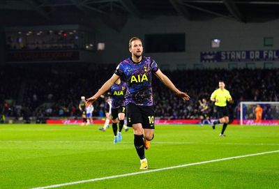 Another milestone for Harry Kane as Tottenham beat Brighton