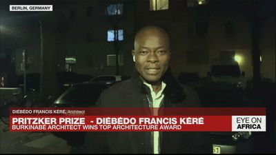 Burkinabé architect Diébédo Francis Kéré 'proud and happy' at winning Pritzker Prize