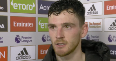 Andy Robertson provides blunt home truth as Liverpool beat Arsenal