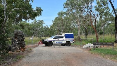 Man, 38, in custody over fatal shooting south of Katherine near Cutta Cutta Caves, NT Police say