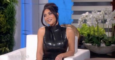 Kim Kardashian urges people to 'find happiness' as Kanye hits out at her relationship