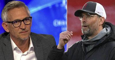 Gary Lineker in agreement with Jurgen Klopp about Gabriel Martinelli after Liverpool win