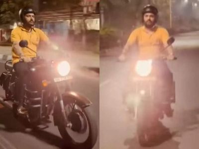 Kapil Sharma goes for an early morning bike ride in Odisha; watch