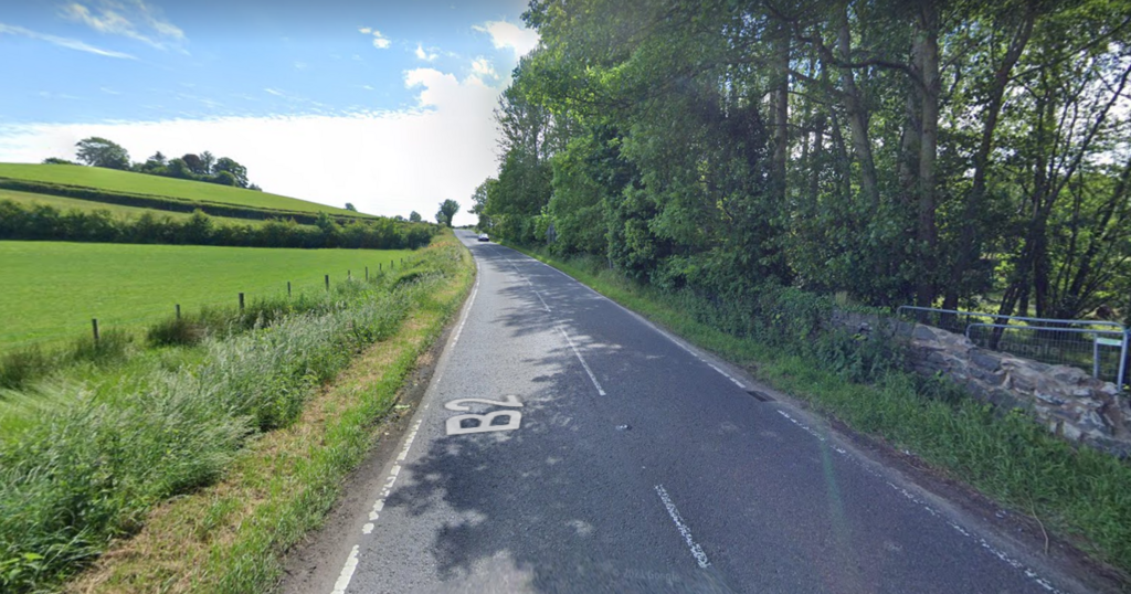 Co Down road closed in both directions after crash