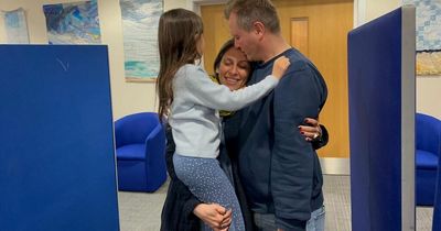 Nazanin Zaghari-Ratcliffe hugs and kisses daughter in emotional reunion after six year Iran ordeal