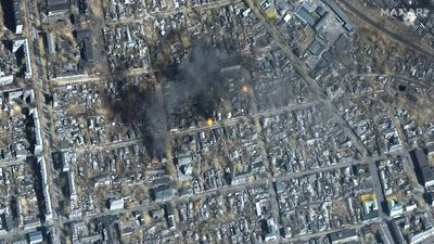 Russian forces bombed Mariupol theater serving as refuge for hundreds, city council says